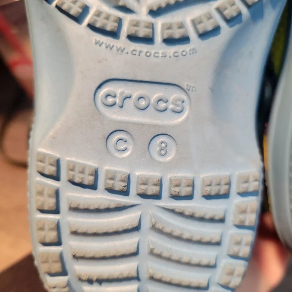 Crocs X Minions Kids Clogs Toddler Size 8‎